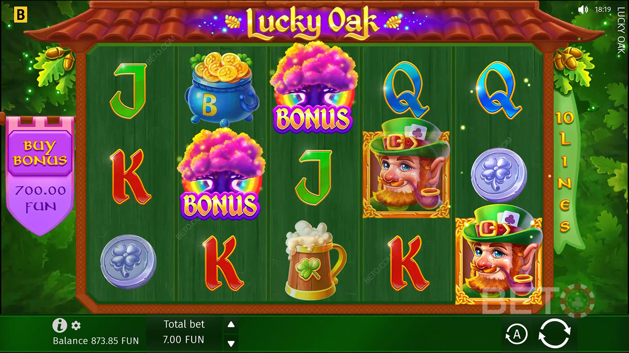 Lucky Oak Recenzia od BETO Slots
