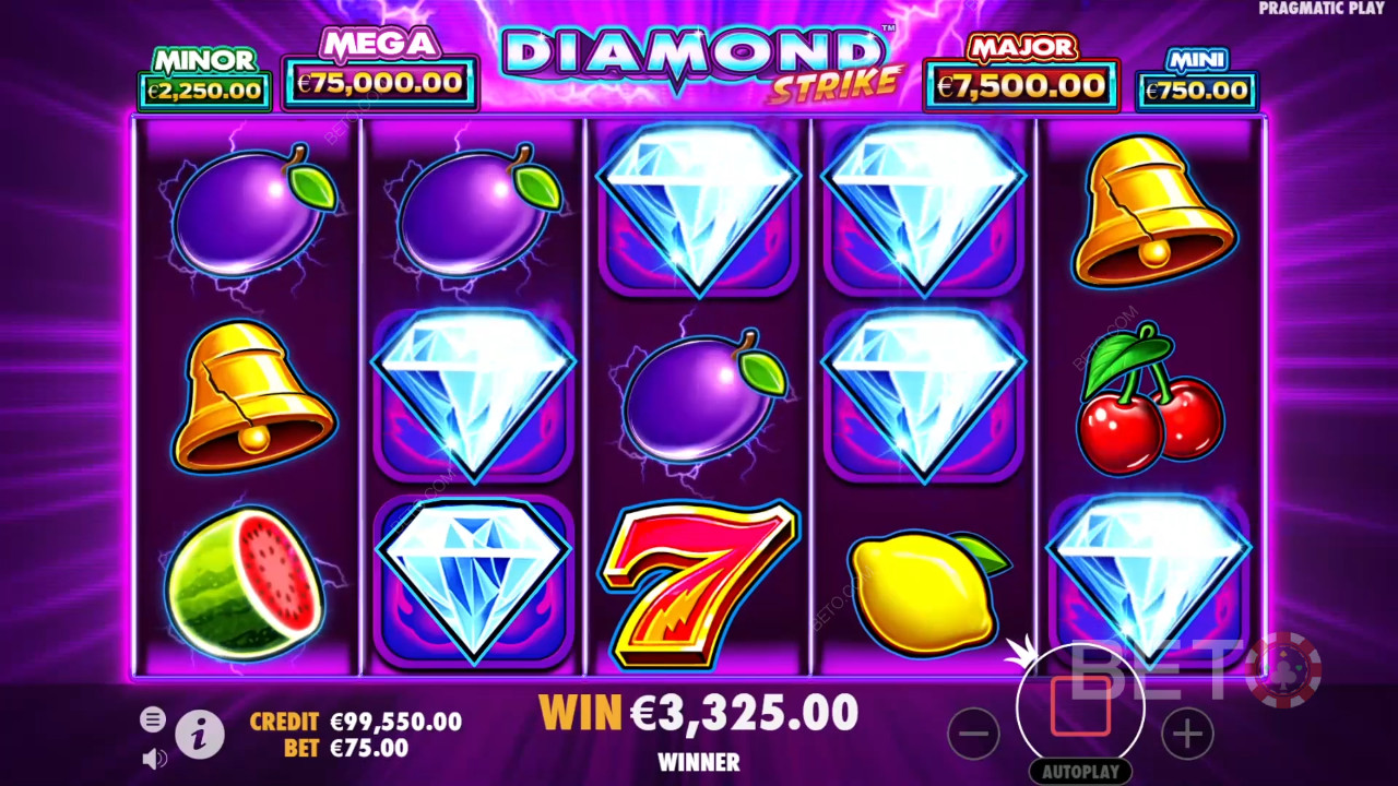 Téma a dizajn: Klasické kasíno Shine