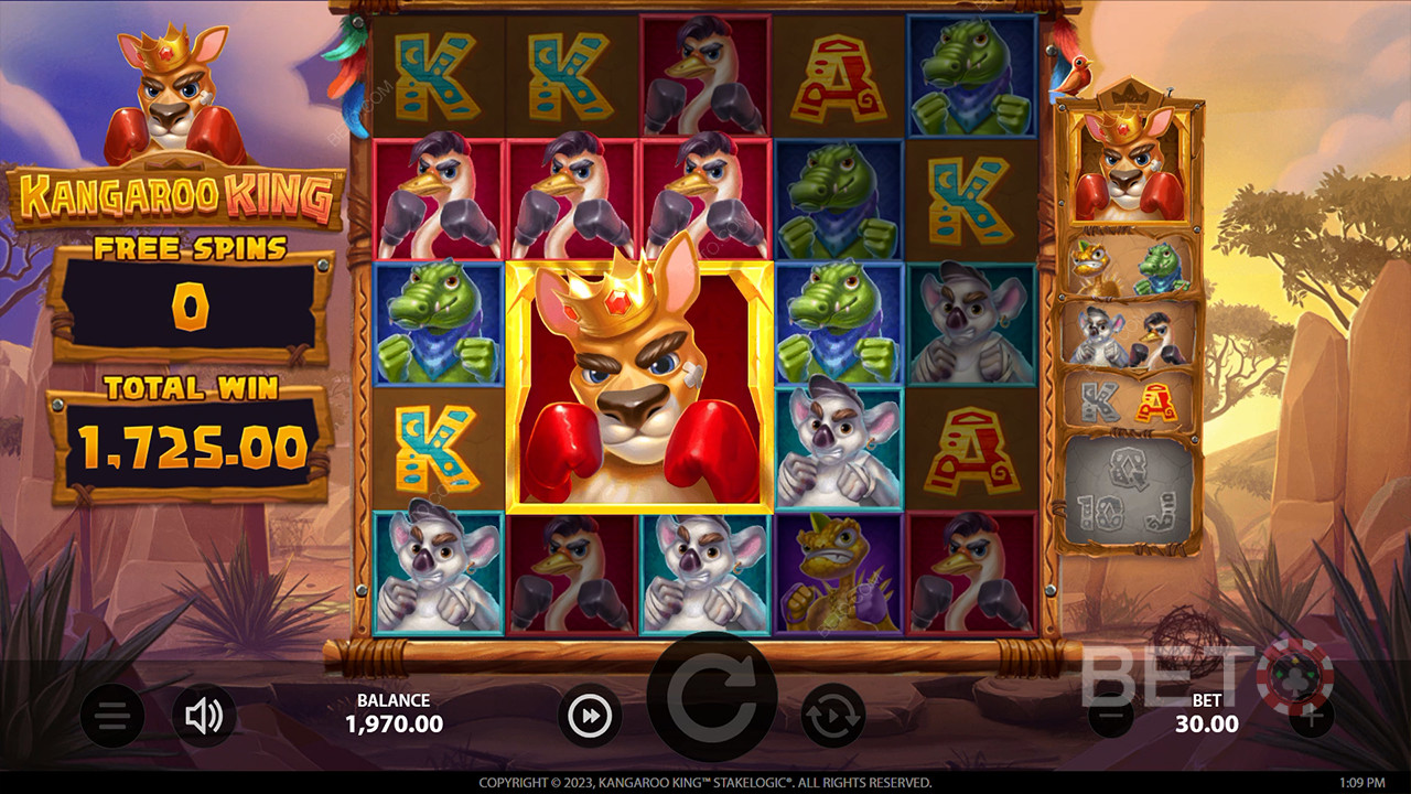 Kangaroo King Recenzia od BETO Slots
