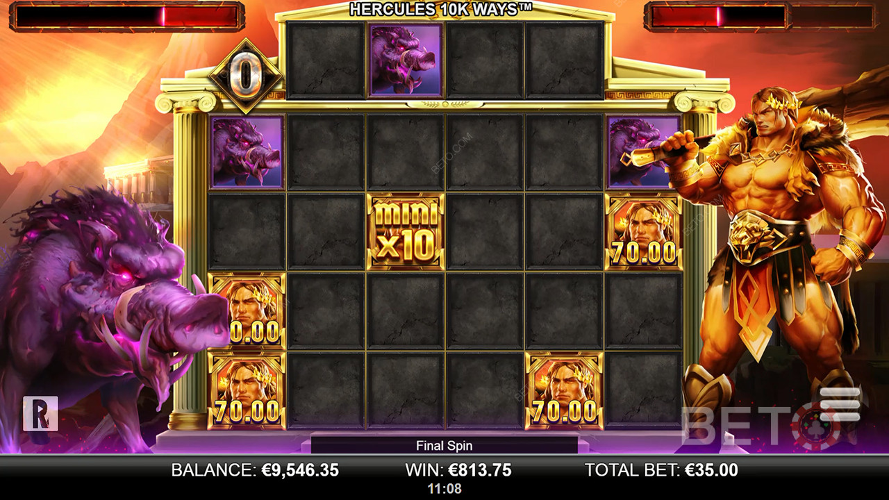 Hercules 10K WAYS Recenzia od BETO Slots