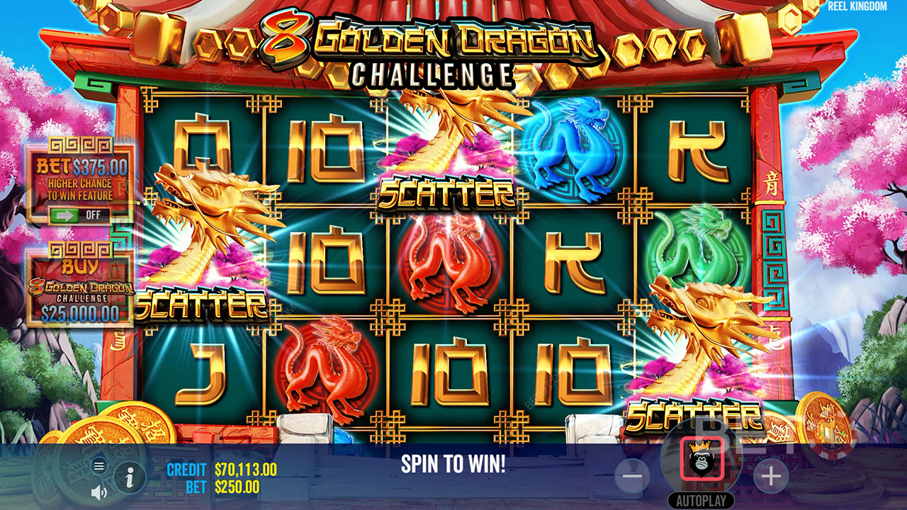 8 Golden Dragon Challenge Recenzia od BETO Slots