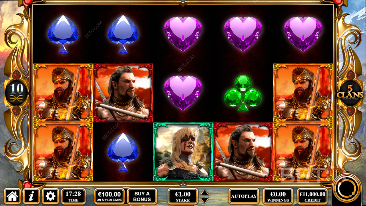 5 Clans Recenzia od BETO Slots