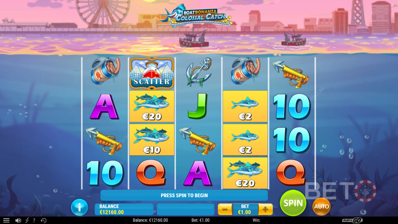 Boat Bonanza Colossal Catch Review by BETO Slots