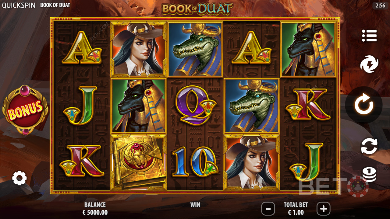Book of Duat Recenzia od BETO Slots