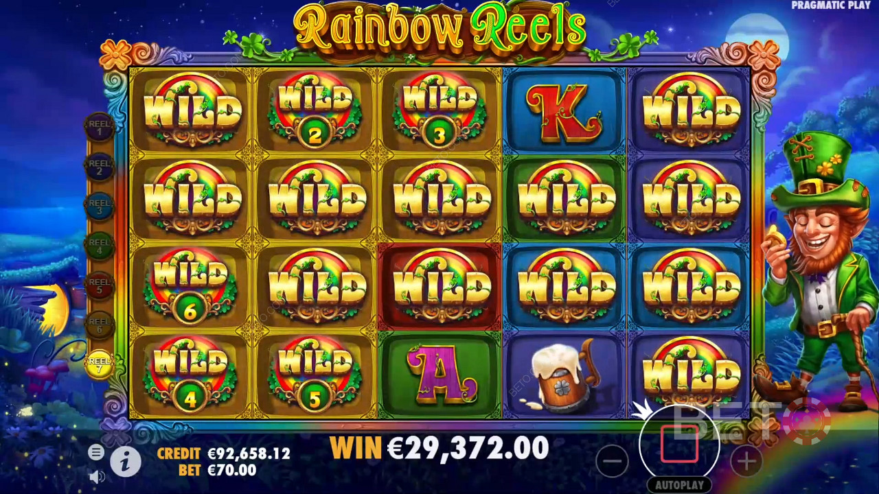 Rainbow Reels Recenzia od BETO Slots