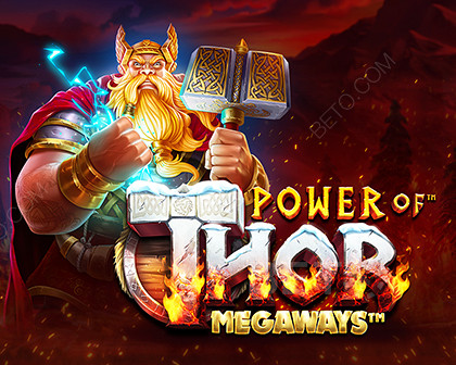 Vyhrajte skutočné peniaze na online slote Power of Thor.  Jeden z najlepších výherných automatov.