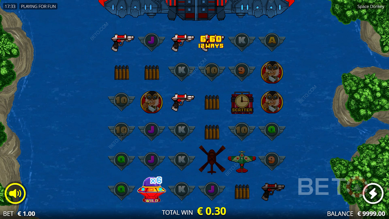 Online automat Space Donkey: Mali by ste ho roztočiť?