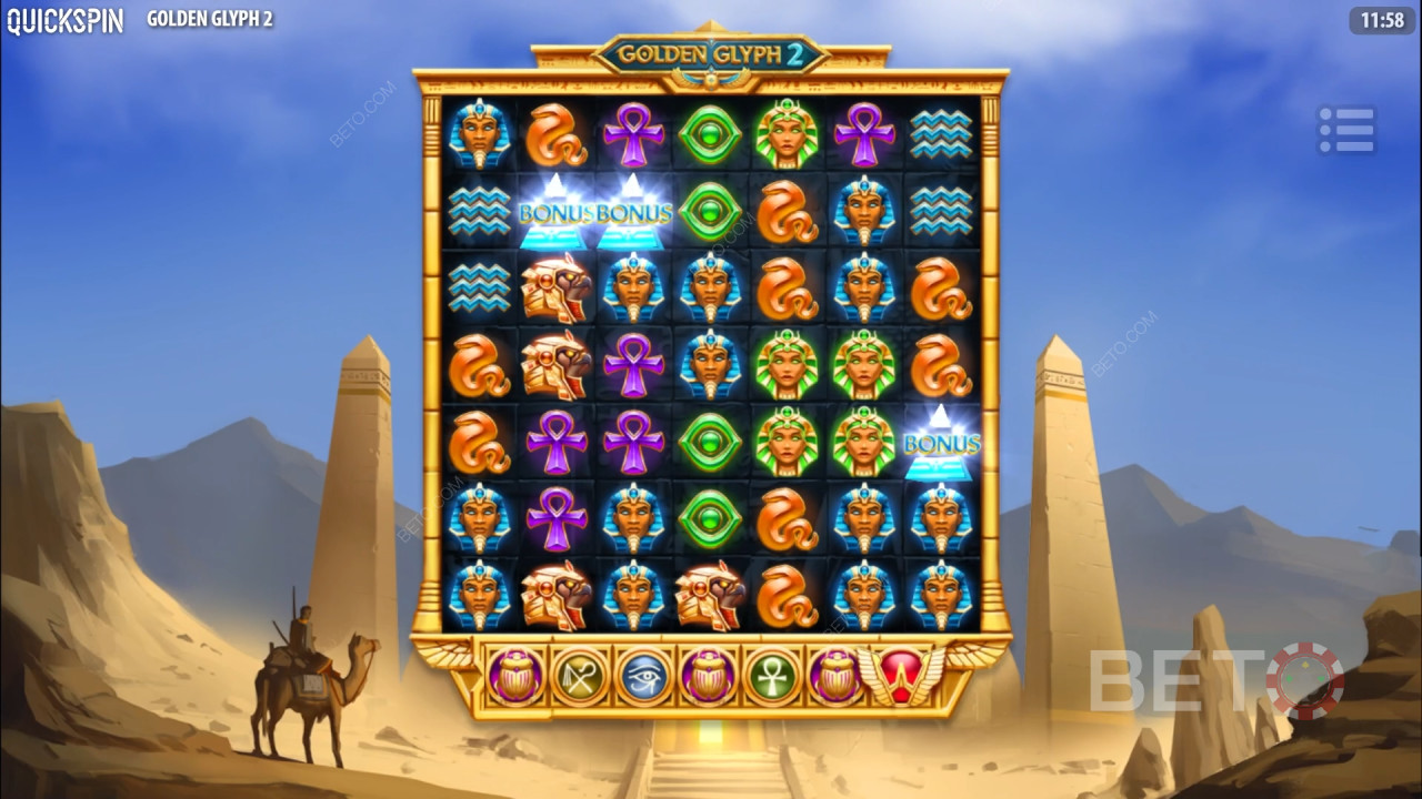 Golden Glyph 2 Recenzia od BETO Slots