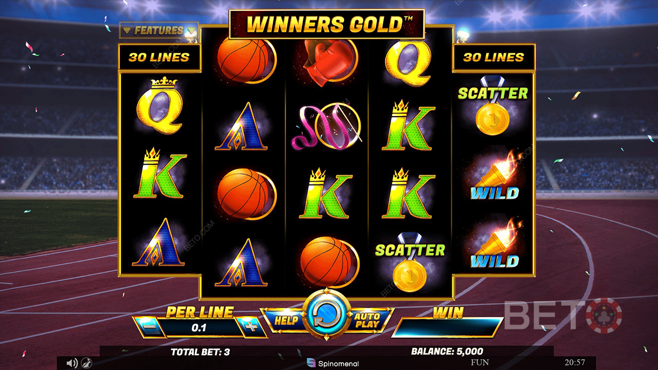 Winners Gold Recenzia od BETO Slots