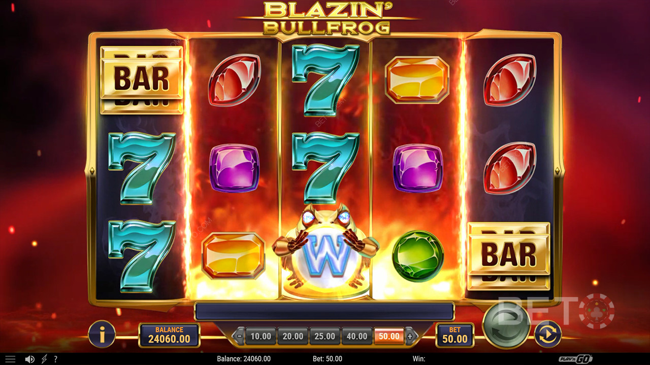 Blazin Bullfrog Recenzia od BETO Slots