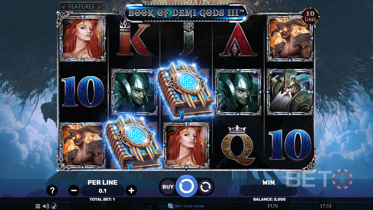 Book of Demi Gods III Recenzia od BETO Slots