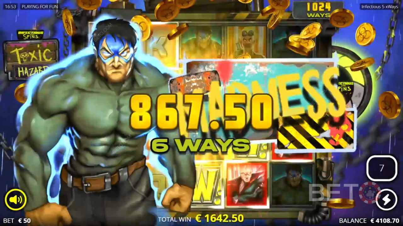 Infectious 5 Recenzia od BETO Slots