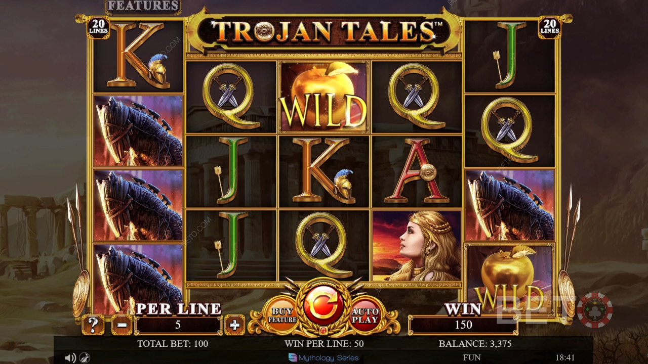 Trojan Tales Recenzia od BETO Slots
