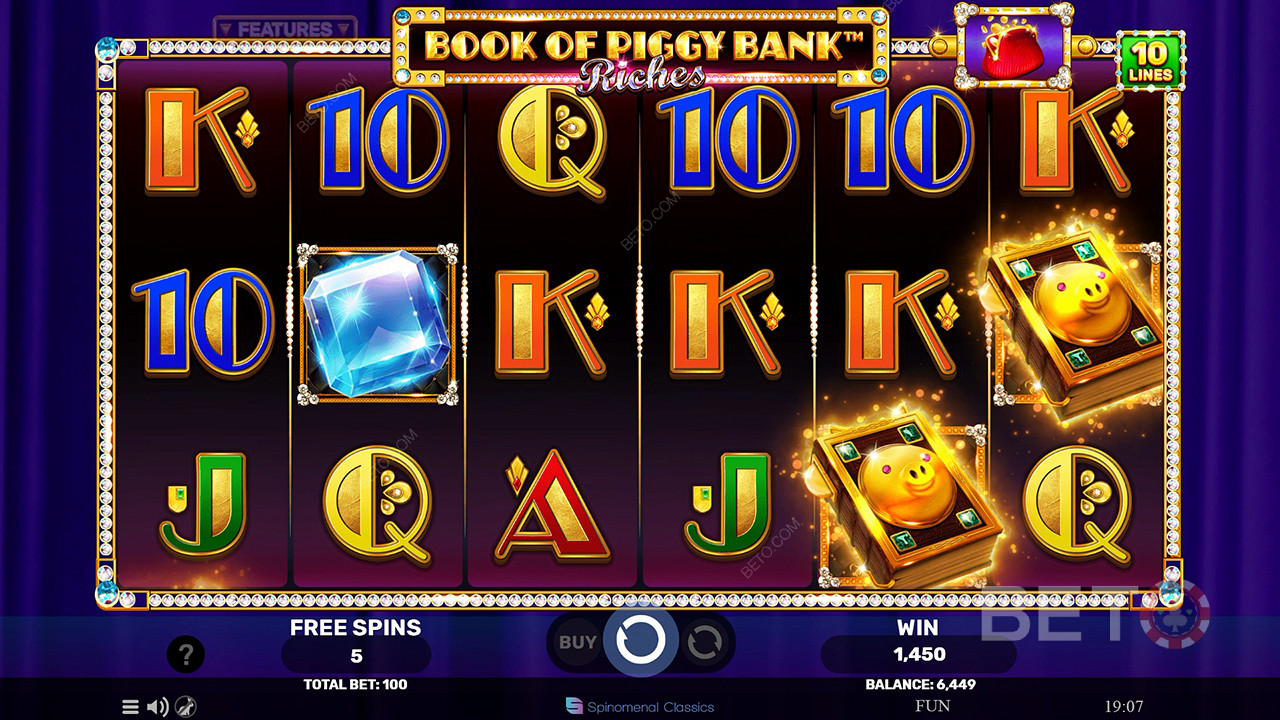 Book Of Piggy Bank - Riches Hrať Zadarmo