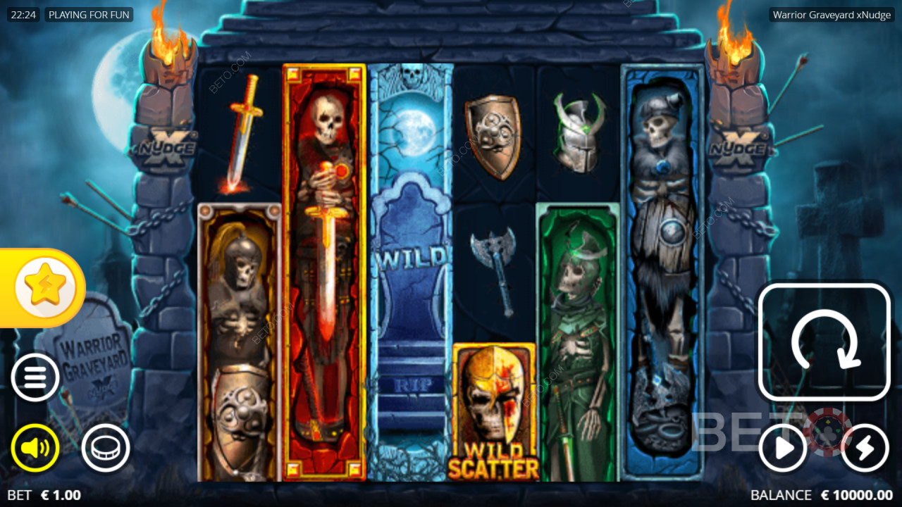Recenzia Warrior Graveyard od BETO Slots