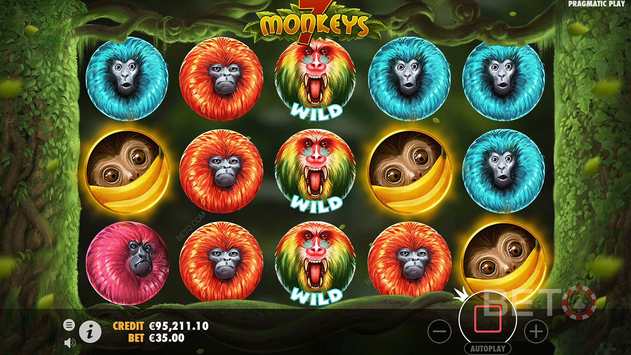 7 Monkeys  Hrať Zadarmo
