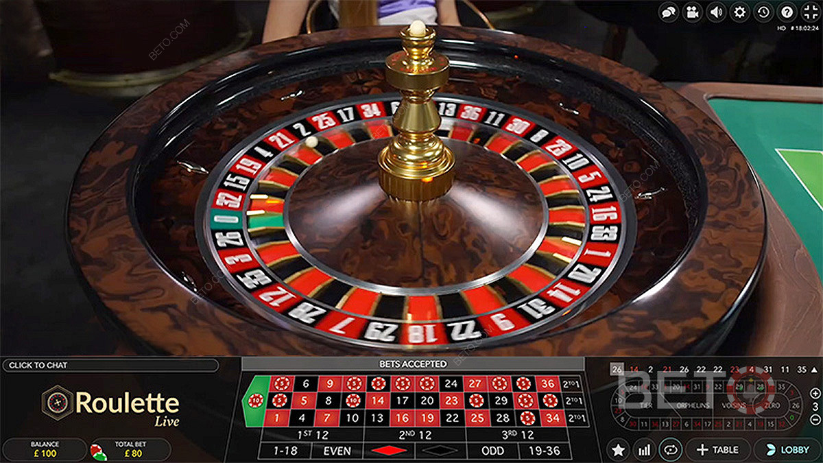 Užite si ruletu naživo ako v skutočnom kasíne