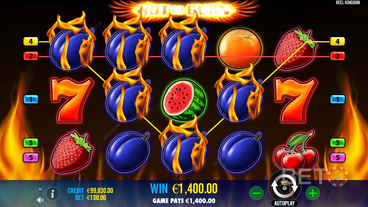 Hot to Burn Recenzia od BETO Slots