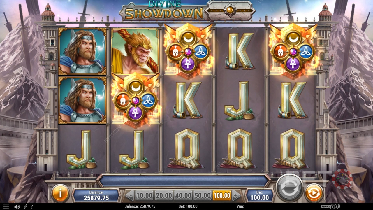 Divine Showdown Recenzia od BETO Slots