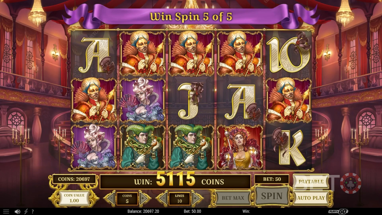 Online automat Royal Masquerade – Náš verdikt