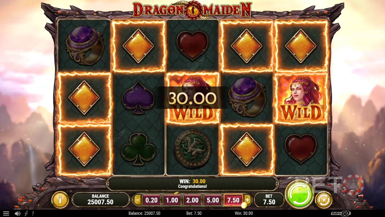 Dragon Maiden: Video automat Mal by si ho roztočiť?