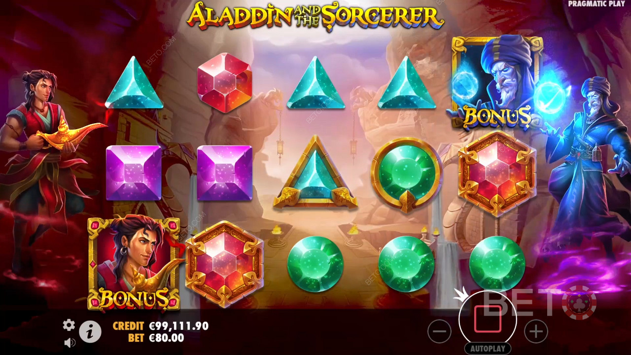 Aladdin and the Sorcerer  Hrať Zadarmo
