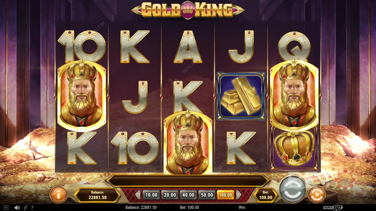 Gold King Recenzia od BETO Slots