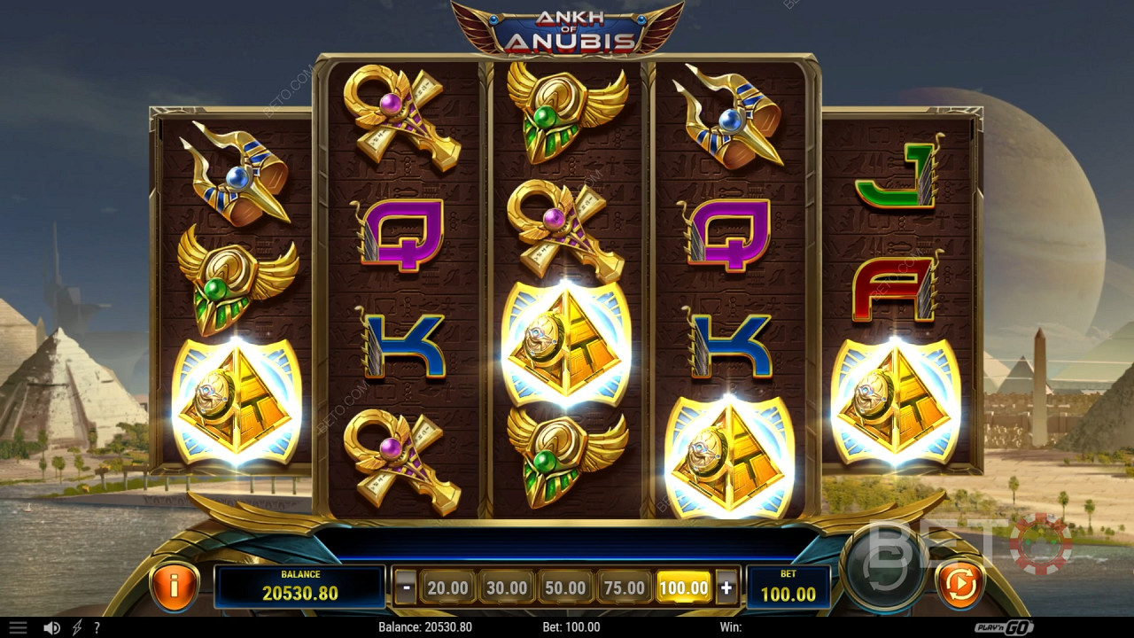 Ankh of Anubis Hrať Zadarmo
