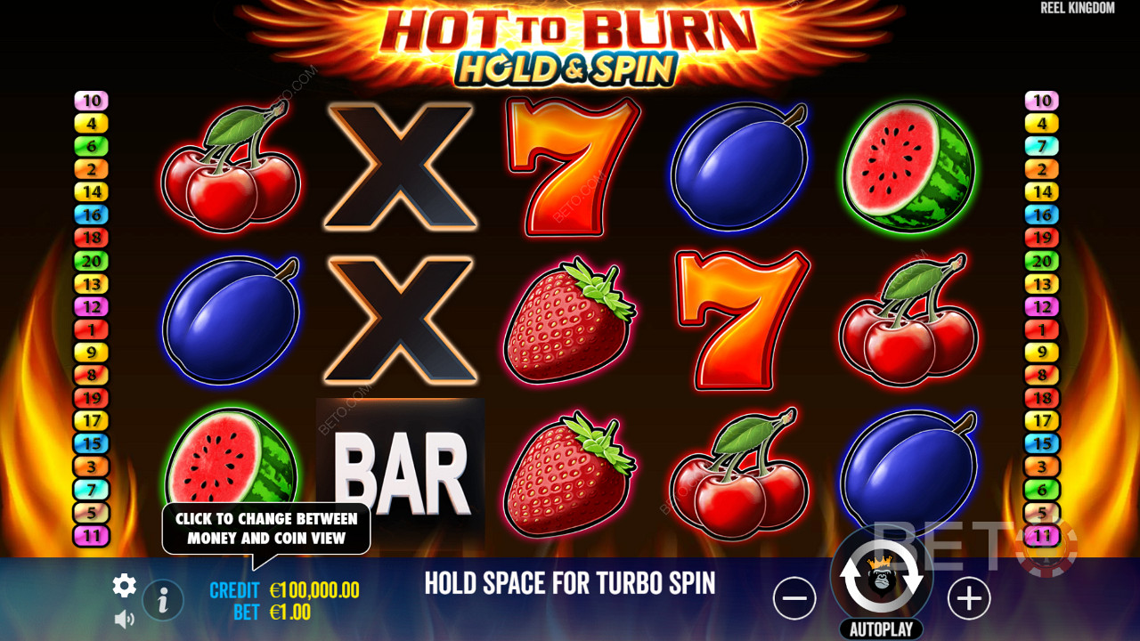 Hot To Burn Hold And Spin Hrať Zadarmo