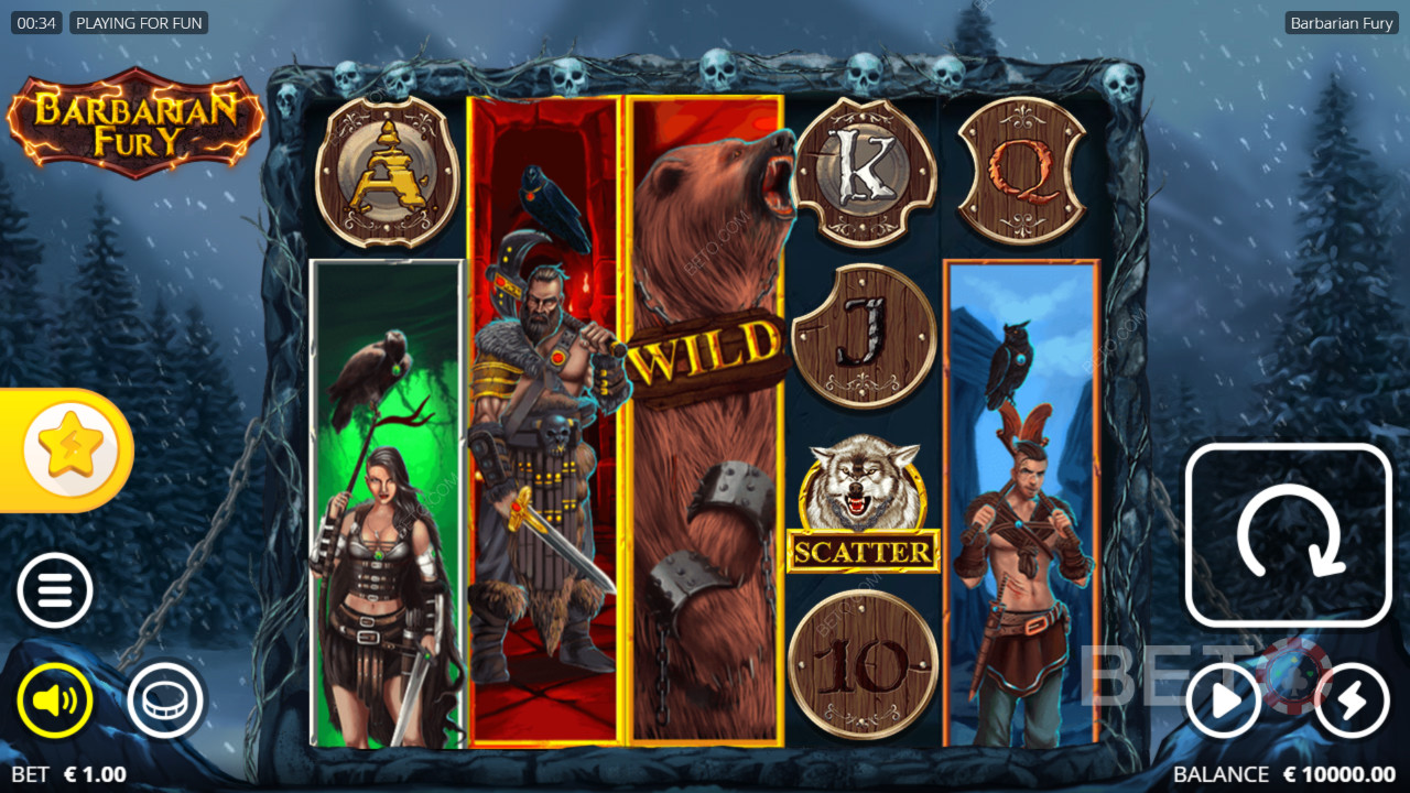 Barbarian Fury Recenzia od BETO Slots