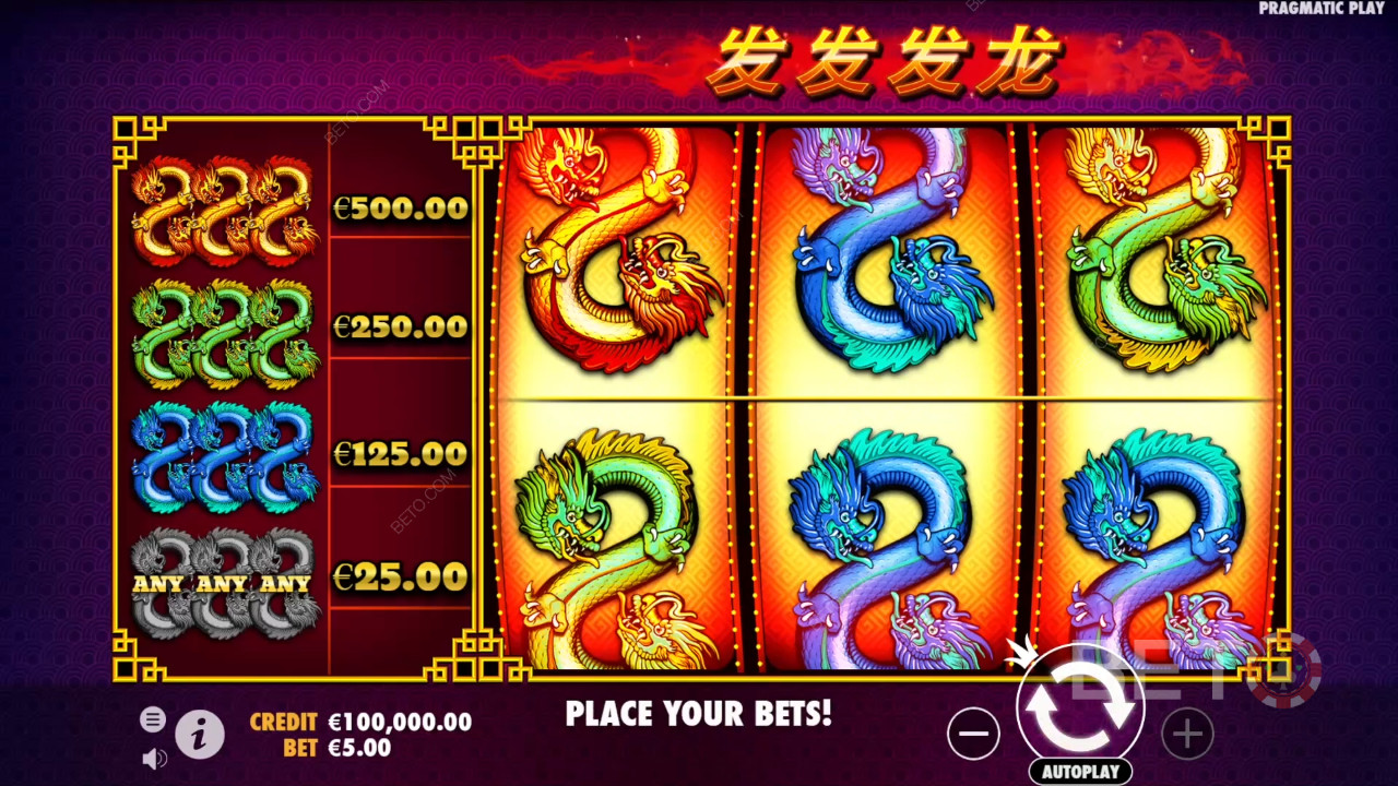 Verdikt pre 888 Dragons Slot Online
