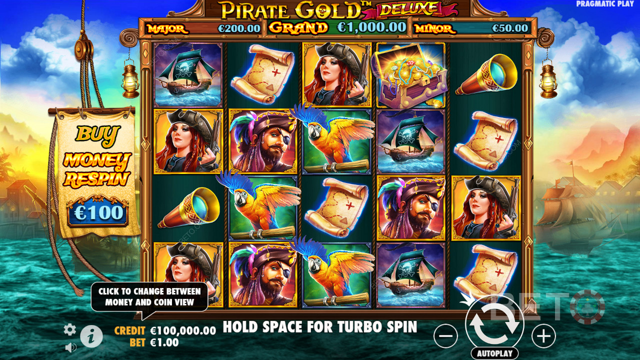 Pirate Gold Deluxe Hrať Zadarmo