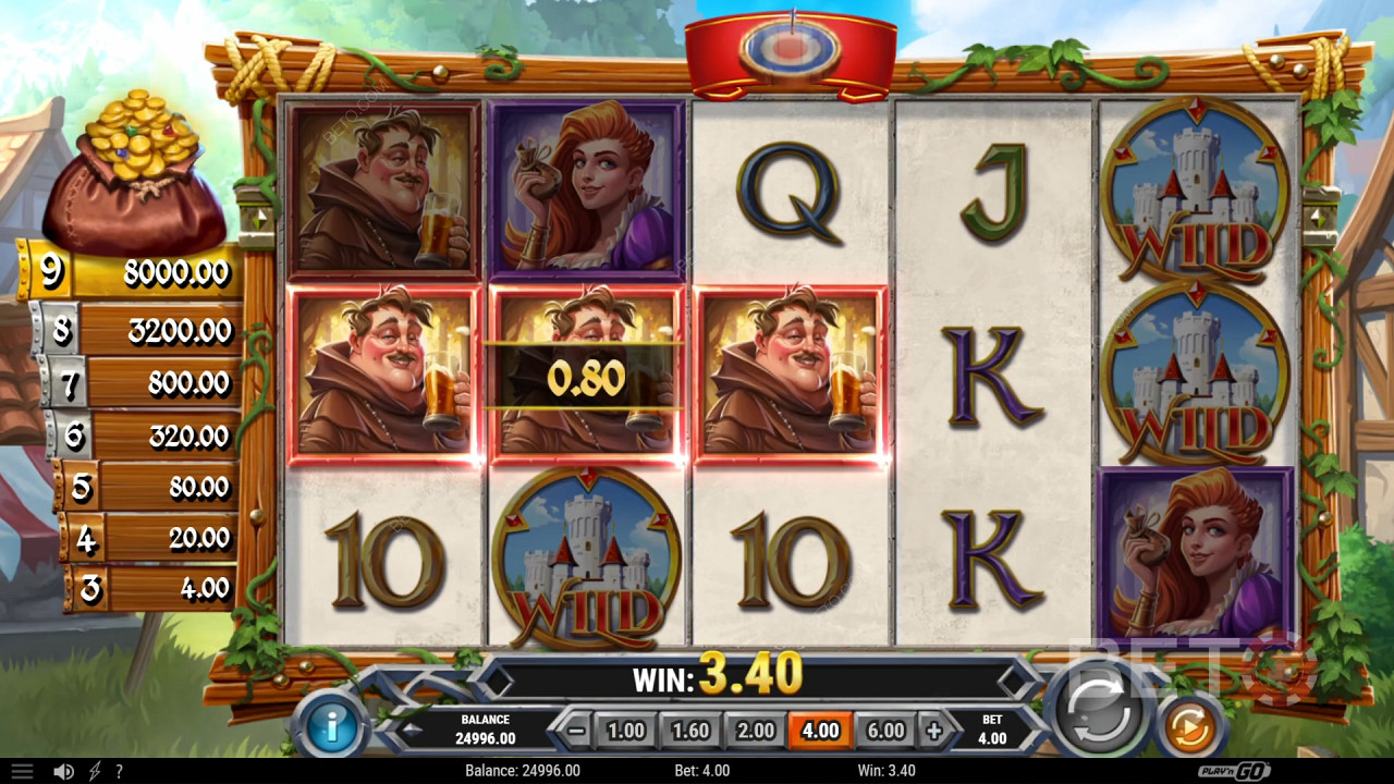 Vyhrajte 6 500-násobok svojej stávky v automate Sherwood Gold!