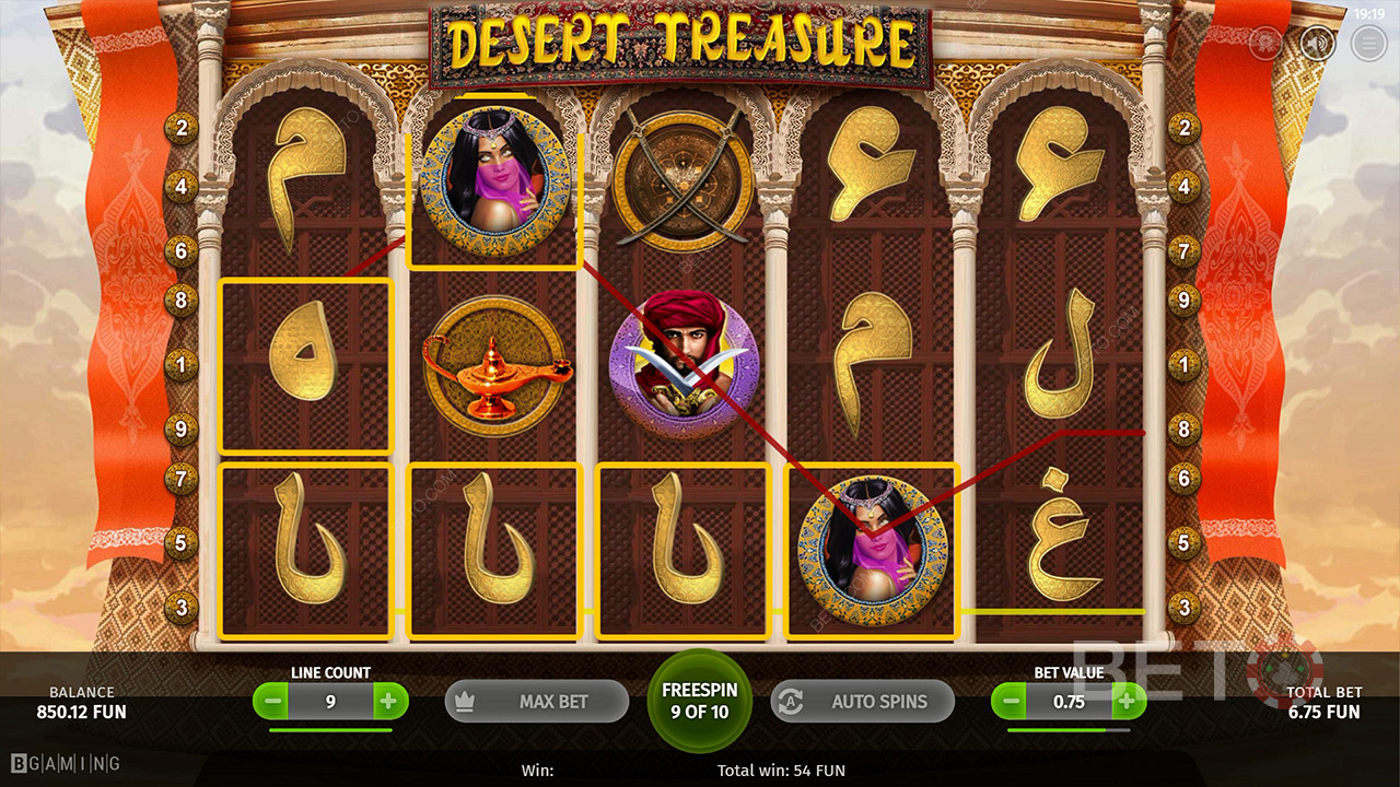 Desert Treasure (BGaming)  Hrať Zadarmo