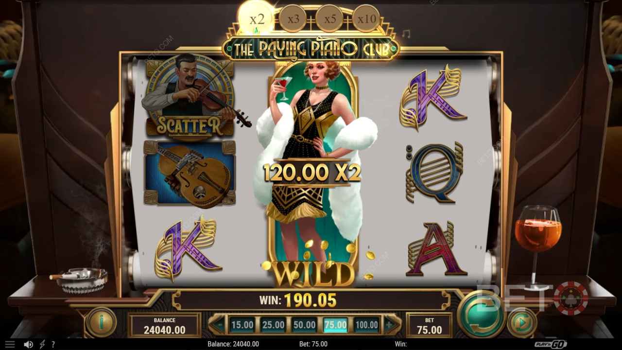 Platiaci klavírny klub Recenzia od BETO Slots