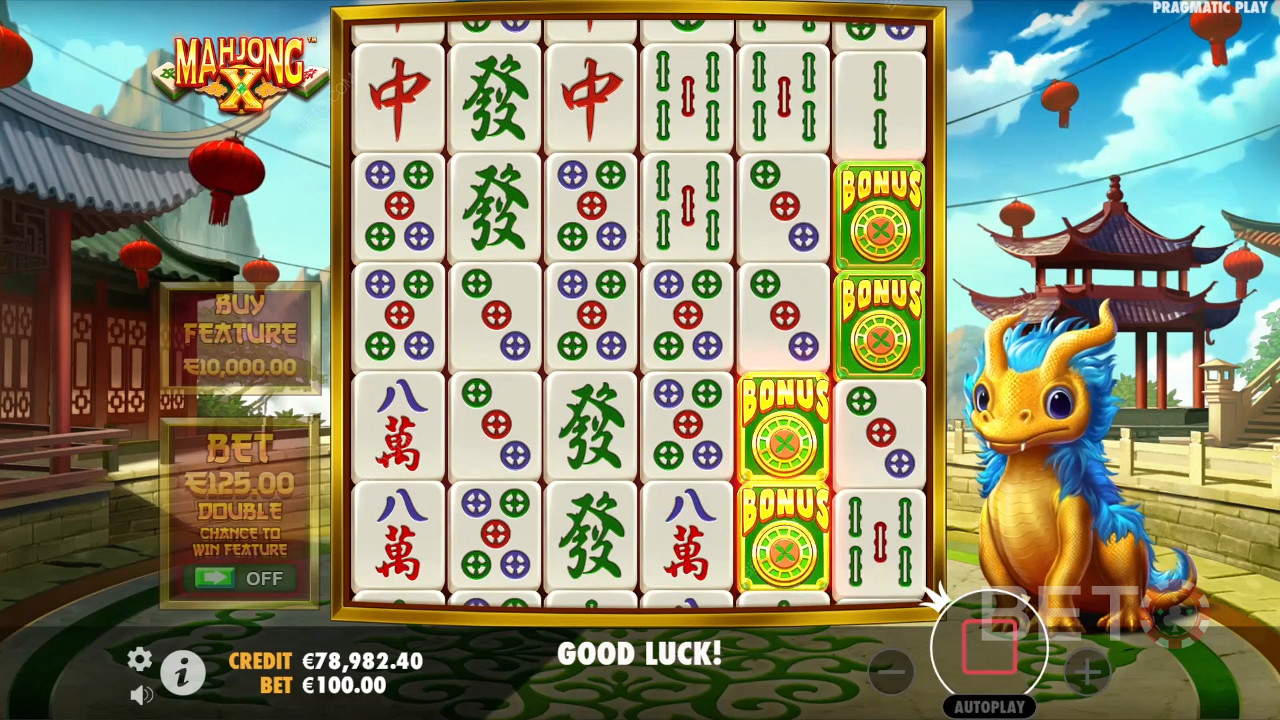 Vysvetlenie bonusových funkcií v hre Mahjong X od Pragmatic Play