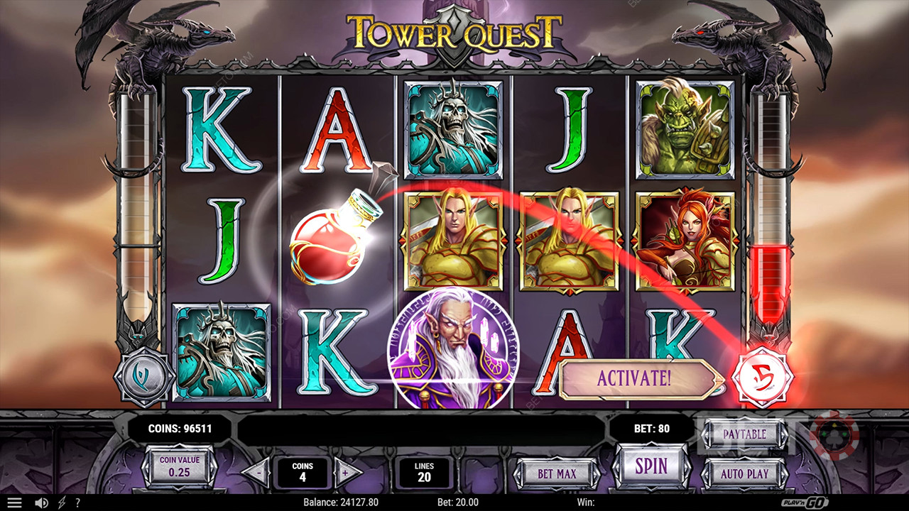 Tower Quest Recenzia od BETO Slots