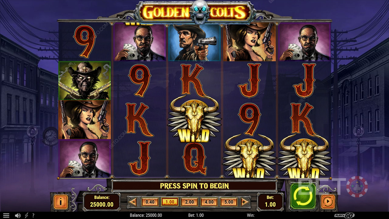 Golden Colts Recenzia od BETO Slots