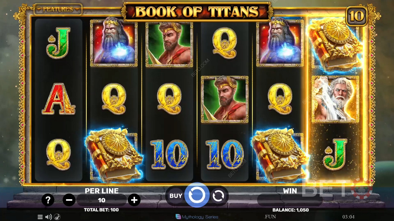 Book of Titans Recenzia od BETO Slots
