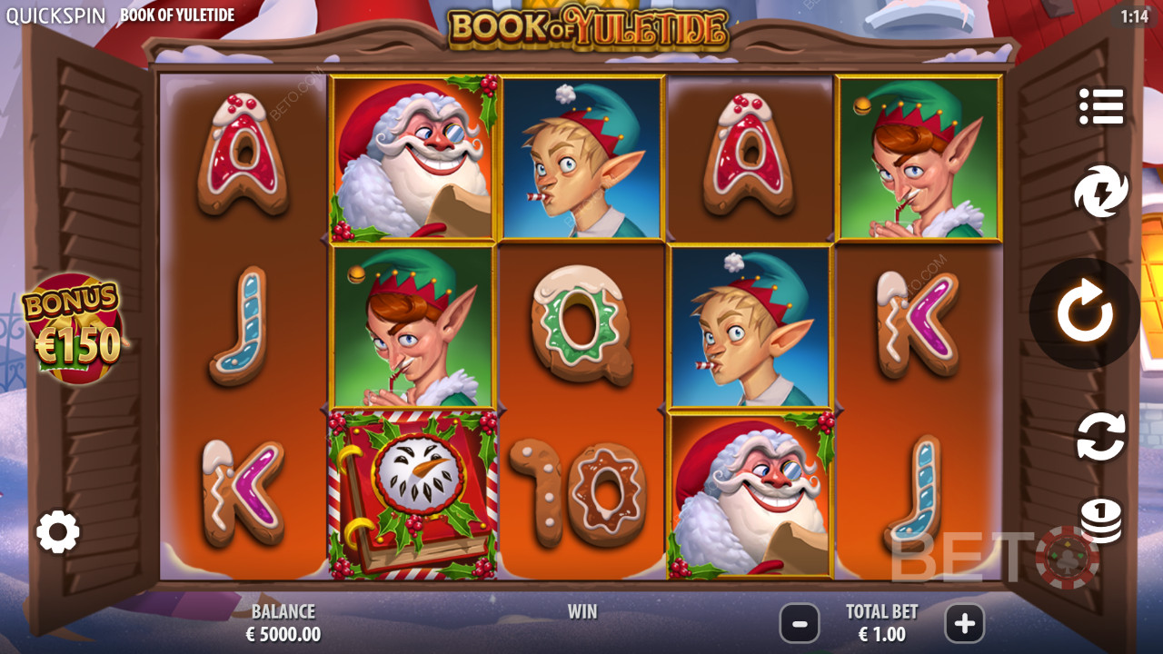 Book of Yuletide Recenzia od BETO Slots