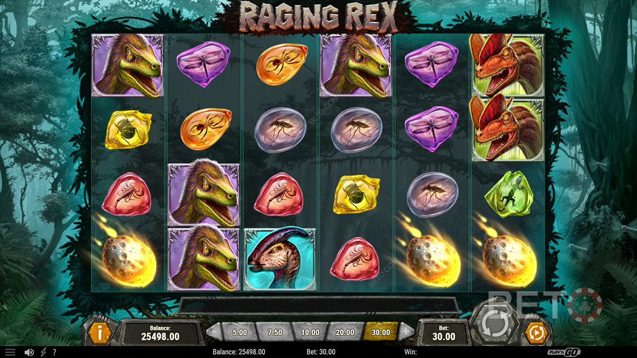 Raging Rex Recenzia od BETO Slots