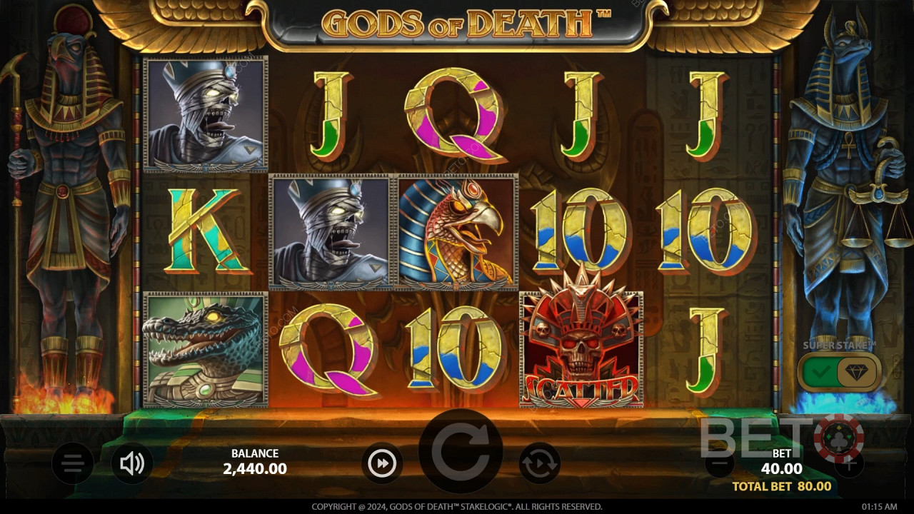 Gods of Death Hrať Zadarmo