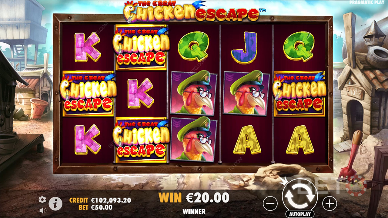 Téma a dizajn: Feathered Jailbreak Fantasy