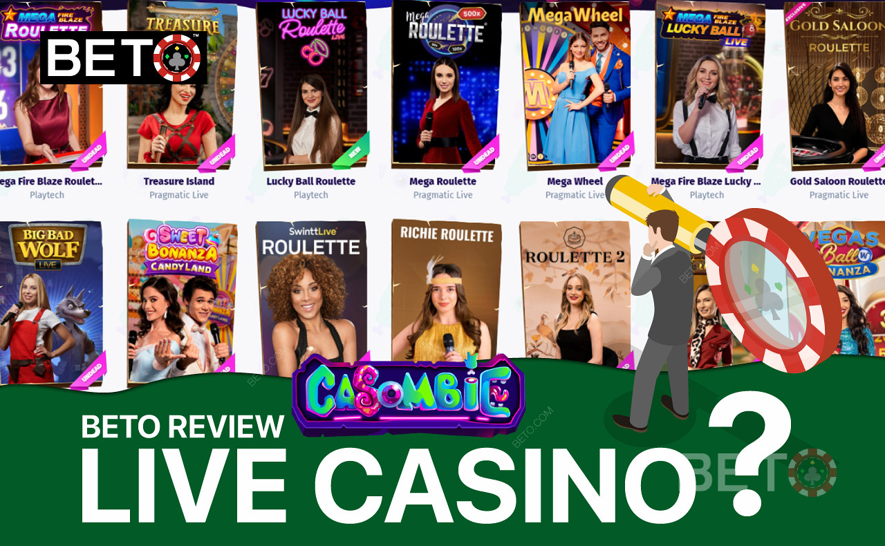 Vychutnajte si obrovskú zbierku živých kasínových hier