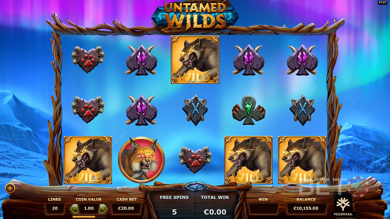 Untamed Wilds Recenzia od BETO Slots