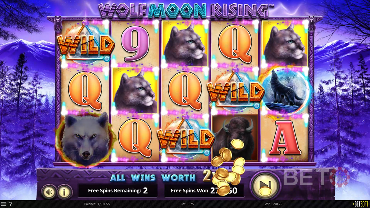 Wolf Moon Rising Recenzia od BETO Slots