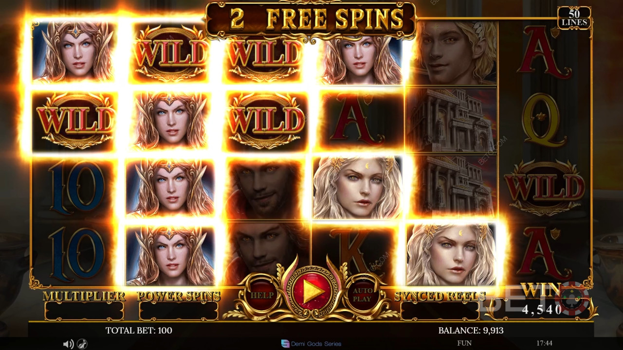 Demi Gods IV Recenzia od BETO Slots