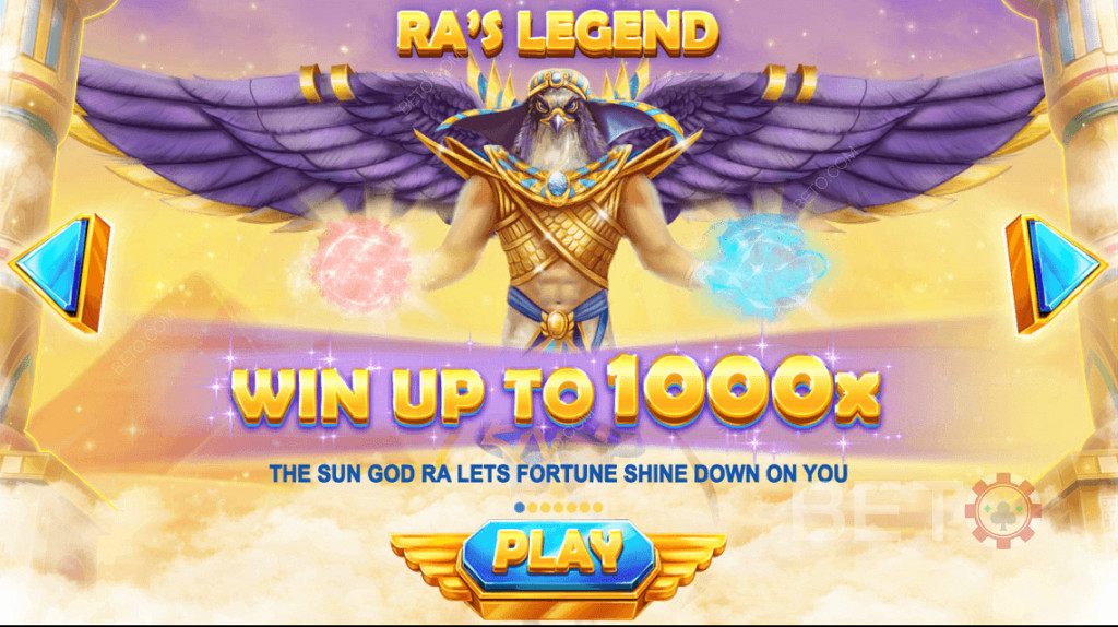 Vyhrajte vzácne dary, keď vás požehná boh Slnka - Ra Legend!