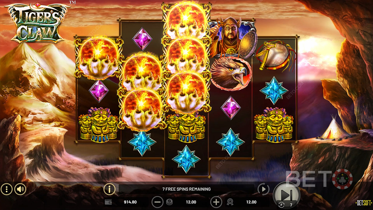 Tiger's Claw (Betsoft)  Hrať Zadarmo