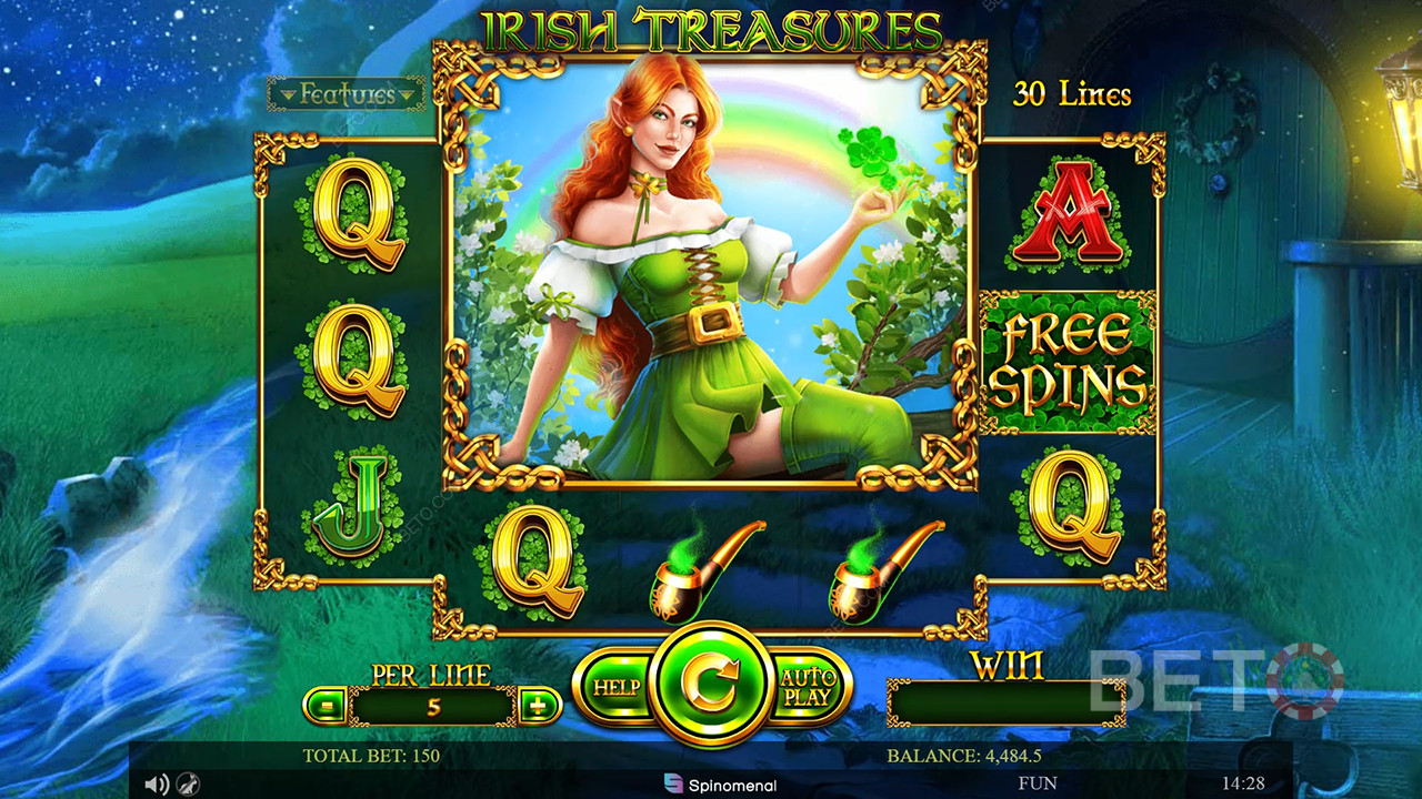 Írske poklady Recenzia od BETO Slots